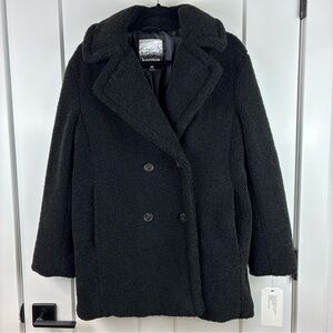 NWT Kensie Macy's Women's Black Teddy Jacket Size Medium